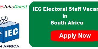 IEC Electoral Staff Vacancies