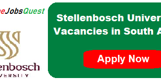 Stellenbosch University Vacancies