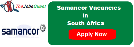 Samancor Vacancies