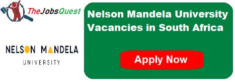 Nelson Mandela University Vacancies