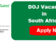 DOJ Vacancies
