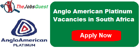 Anglo American Vacancies