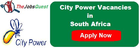 City Power Vacancies City Power Vacancies