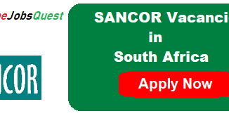 SANCOR Vacancies