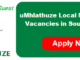 uMhlathuze Local Municipality Vacancies