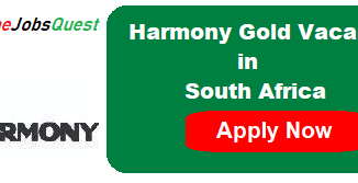 Harmony Gold Vacancies
