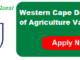 Western Cape Department of Agriculture Vacancies