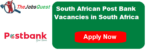 South African Post Bank Vacancies