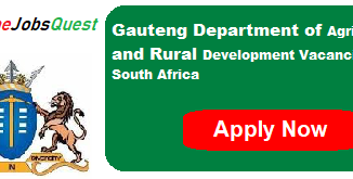 Gauteng Department of Agriculture and Rural Development Vacancies