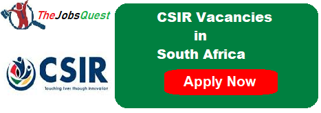 CSIR Vacancies CSIR Vacancies