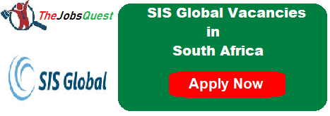 SIS Global Vacancies SIS Global Vacancies