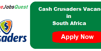 Cash Crusaders Vacancies