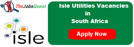 Isle Utilities Vacancies Isle Utilities Vacancies