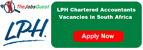 LPH Chartered Accountants Vacancies