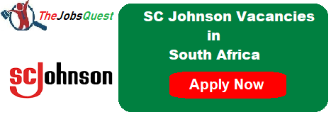 SC Johnson Vacancies