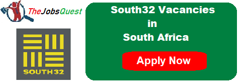 South32 Vacancies