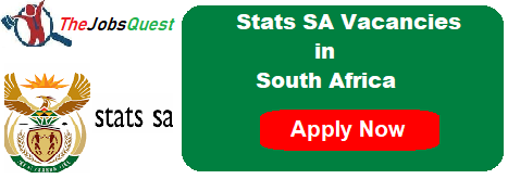 Stats SA Vacancies
