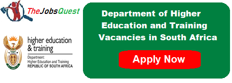 DHET Vacancies DHET Vacancies