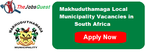 Makhuduthamaga Local Municipality Vacancies