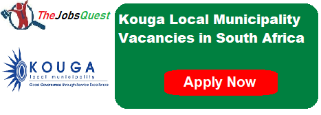 Kouga Local Municipality Vacancies