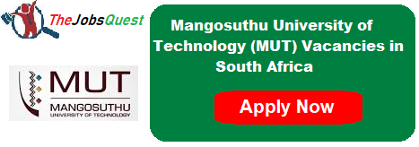 MUT Vacancies MUT Vacancies