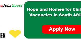 Hope and Homes for Children Vacancies