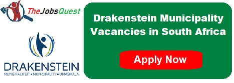 Drakenstein Municipality Vacancies