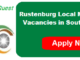 Rustenburg Local Municipality Vacancies