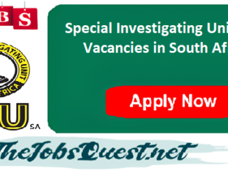 SIU Vacancies