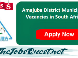 Amajuba District Municipality Vacancies