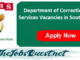 Correctional Services Vacancies