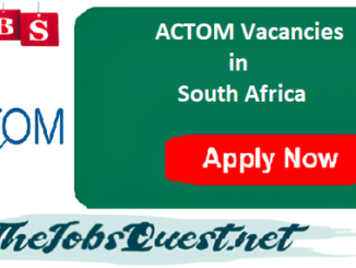 ACTOM Vacancies