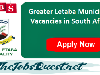Greater Letaba Municipality Vacancies