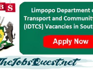 IDTCS Vacancies