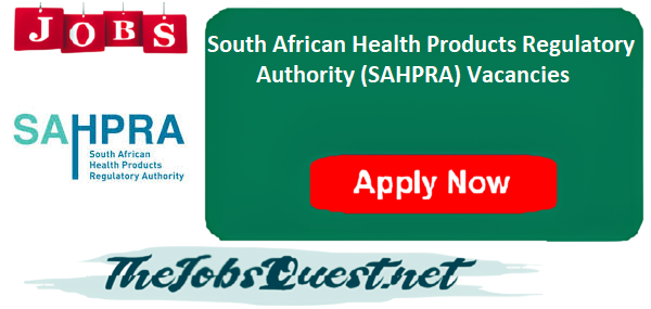 SAHPRA Vacancies