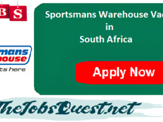 Sportsmans Warehouse Vacancies