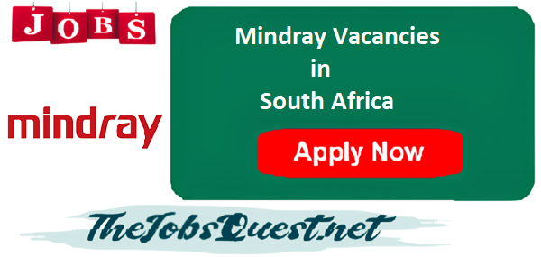 Mindray Vacancies Mindray Vacancies