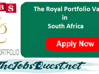 The Royal Portfolio Vacancies