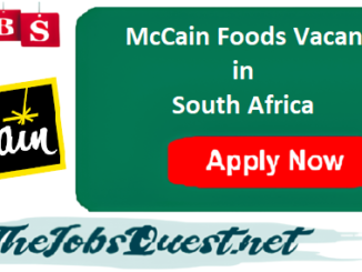 McCain Foods Vacancies