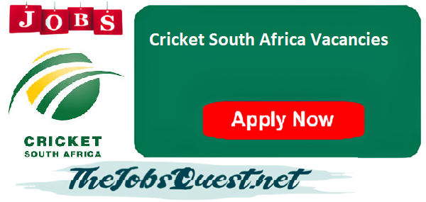 Cricket South Africa Vacancies Cricket South Africa Vacancies