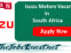 Isuzu Motors Vacancies