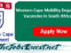 Western Cape Mobility Department Vacancies