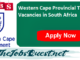 Western Cape Provincial Treasury Vacancies