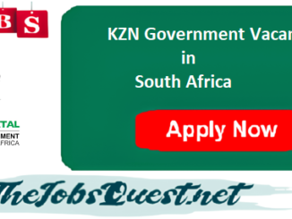KZN Government Vacancies