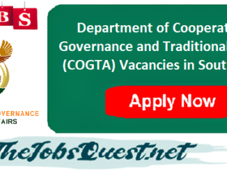 COGTA Vacancies