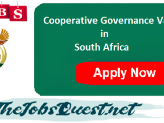 Cooperative Governance Vacancies