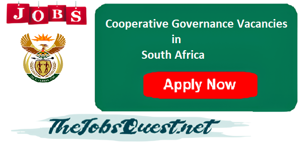 Cooperative Governance Vacancies Cooperative Governance Vacancies