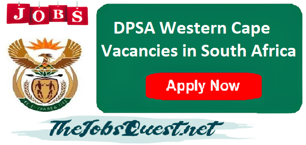 DPSA Western Cape Vacancies