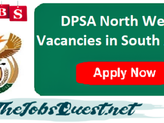 DPSA North West Vacancies